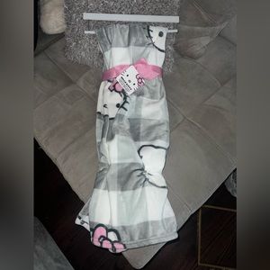 Hello Kitty Plush throw